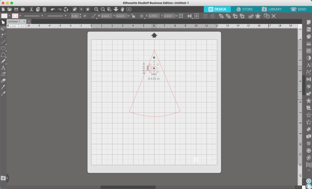 Silhouette Studio Screenshot - Tutorial: Funky Christmas Tree SVG - cuttingforbusiness.com